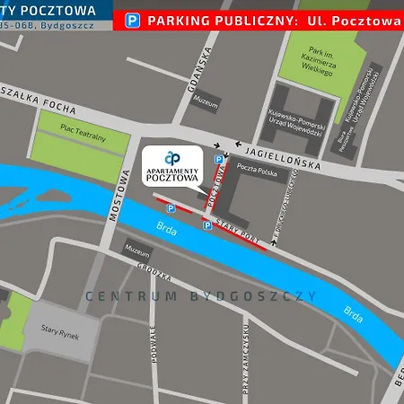 Apartamenty Pocztowa Bydgoszcz Zewnętrze zdjęcie